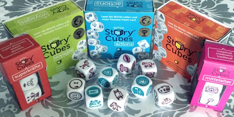 Aufwärmen mit Story Cubes