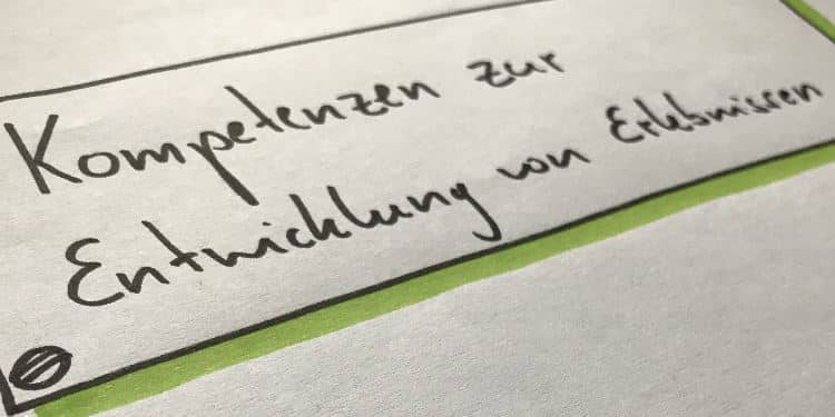 Folien zum Vortrag: Kompetenzen zur Entwicklung von Erlebnissen